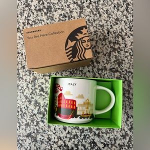 Starbucks Italy You are here collection mug